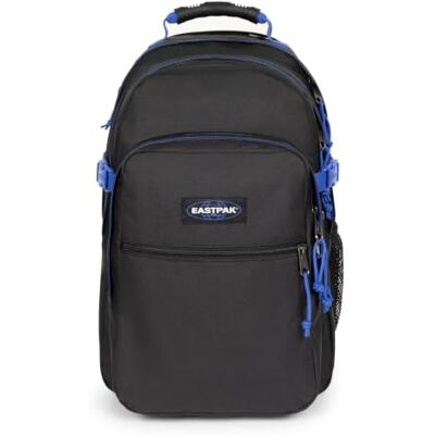 EASTPAK Tutor-ryggsäck mycket stor ryggsäck för bärbar dator med två fack, intern organisatör, kapacitet 40 L, 48 x 32,5 x 26 cm Kontrast svart blå EASTPAK Tutor-ryggsäck mycket stor ryggsäck för bärbar dator med två fack, intern organisatör, kapacitet 40 L, 48 x 32,5 x 26 cm Kontrast svart blå