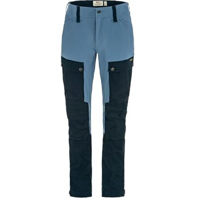 Fjällräven Keb böjda byxor för kvinnor, mörk marinblå/blå (Dawn Blue), 38/S, Mörkmarinblå/blå, 38 kort Fjällräven Keb böjda byxor för kvinnor, mörk marinblå/blå (Dawn Blue), 38/S, Mörkmarinblå/blå, 38 kort