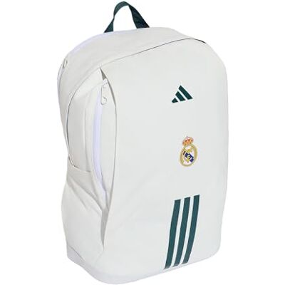 adidas unisex vuxen Real Madrid Home Backpack, white/aurora ivy, One Size adidas unisex vuxen Real Madrid Home Backpack, white/aurora ivy, One Size