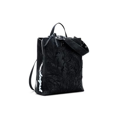 Desigual Back_Romeo, Accessories PU Backpack Mini Women's, Medium, svart, M Desigual Back_Romeo, Accessories PU Backpack Mini Women's, Medium, svart, M