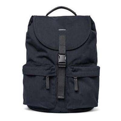 Sandqvist Everyday Ryggsäck Med 16' Datorfack, 17.5L, Svart, Datorryggsäck, Vattenavvisade Och Återvunna Material Sandqvist Everyday Ryggsäck Med 16' Datorfack, 17.5L, Svart, Datorryggsäck, Vattenavvisade Och Återvunna Material