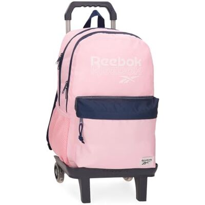 Reebok Sidney Skolryggsäck med bärbar vagn 15,6 tum rosa 31 x 44 x 15 cm polyester av joumma väskor, Rosa, Talla única, skolryggsäck med vagn Reebok Sidney Skolryggsäck med bärbar vagn 15,6 tum rosa 31 x 44 x 15 cm polyester av joumma väskor, Rosa, Talla única, skolryggsäck med vagn