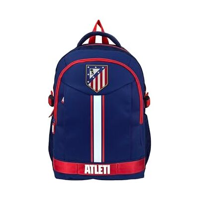 CYPBRANDS CyP Brands Madrid atletisk, ryggsäck, skolryggsäck, ledig ryggsäck, blå, officiell produkt, Blå, Estandar CYPBRANDS CyP Brands Madrid atletisk, ryggsäck, skolryggsäck, ledig ryggsäck, blå, officiell produkt, Blå, Estandar
