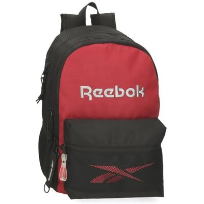 Reebok Portland Ryggsäck Dubbelfack Svart 31x44x15 cms Polyester 20,46L, Svart, Talla única, Dubbelfack ryggsäck Reebok Portland Ryggsäck Dubbelfack Svart 31x44x15 cms Polyester 20,46L, Svart, Talla única, Dubbelfack ryggsäck