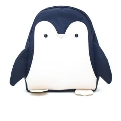 Yuko B. Yuko B Miyu Penguin ryggsäck för barn, marinblå och vit, liten, Marinblå och vit, S Yuko B. Yuko B Miyu Penguin ryggsäck för barn, marinblå och vit, liten, Marinblå och vit, S