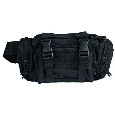Mil-Tec Unisex – MOD.System höftväskor, svart, 30 x 12 x 14 cm Mil-Tec Unisex – MOD.System höftväskor, svart, 30 x 12 x 14 cm