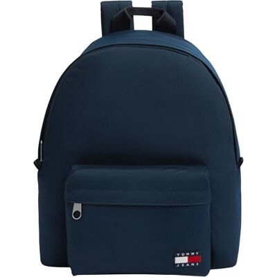 Tommy Jeans herr TJM ESS Daily Dome ryggsäck AM0AM13726, blå (mörk natt marinblå), en storlek, Blå (mörk natt marinblå), One Size Tommy Jeans herr TJM ESS Daily Dome ryggsäck AM0AM13726, blå (mörk natt marinblå), en storlek, Blå (mörk natt marinblå), One Size