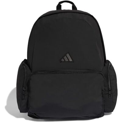 adidas unisex vuxen Essentials Supersize Backpack, black/white, One size adidas unisex vuxen Essentials Supersize Backpack, black/white, One size