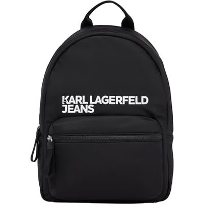 KARL LAGERFELD JEANS , Herr, Essential Nylon Ryggsäck, Svart, One size KARL LAGERFELD JEANS , Herr, Essential Nylon Ryggsäck, Svart, One size