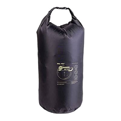 Mil-Tec torrväska 25 L, Svart, 25L, Packsäck Mil-Tec torrväska 25 L, Svart, 25L, Packsäck