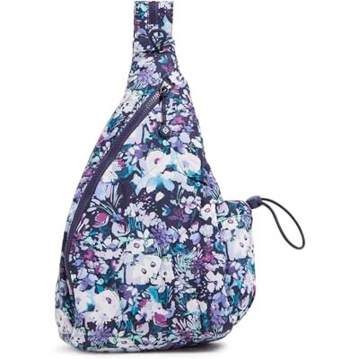 Vera Bradley dam fjädervikt ryggsäck bokväska, Konstnärens trädgård lila, en storlek Vera Bradley dam fjädervikt ryggsäck bokväska, Konstnärens trädgård lila, en storlek