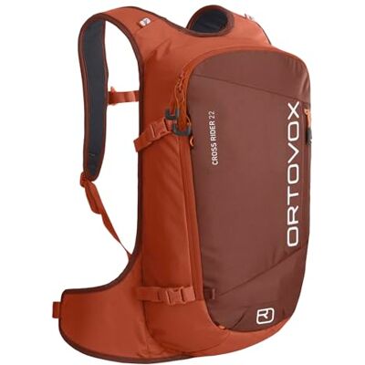 ORTOVOX Cross Rider 20 L S ryggsäck, Freeride & Skidpack för kortare ryggar, hög alpin touring och vildmark, män och kvinnor, Öken Orange, 22 litros ORTOVOX Cross Rider 20 L S ryggsäck, Freeride & Skidpack för kortare ryggar, hög alpin touring och vildmark, män och kvinnor, Öken Orange, 22 litros