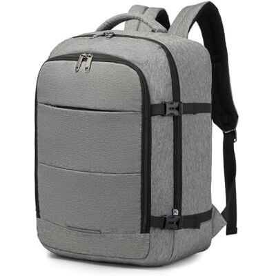 Kono kabinväskor undersätehandbagage ryggsäck 45 x 36 x 20 cm handbagage väska stor kapacitet reseryggsäck, Grå, Grey, Kabinväskor undersäte, handbagage ryggsäck Kono kabinväskor undersätehandbagage ryggsäck 45 x 36 x 20 cm handbagage väska stor kapacitet reseryggsäck, Grå, Grey, Kabinväskor undersäte, handbagage ryggsäck