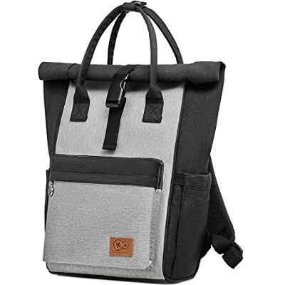 kk Kinderkraft Kinderkraft Skötryggsäck MOONPACK, ryggsäck, barnvagnsväska, blöjväska, väska för sittvagn, mammas väska, grå kk Kinderkraft Kinderkraft Skötryggsäck MOONPACK, ryggsäck, barnvagnsväska, blöjväska, väska för sittvagn, mammas väska, grå
