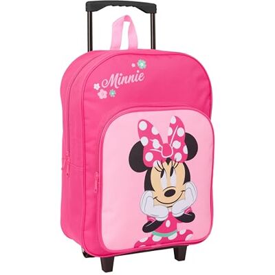 safta MINNIE MOUSE Barnryggsäck med kompakt vagn, perfekt för barn i olika åldrar, bekväm och mångsidig, kvalitet och styrka, 33 x 43 x 15 cm safta MINNIE MOUSE Barnryggsäck med kompakt vagn, perfekt för barn i olika åldrar, bekväm och mångsidig, kvalitet och styrka, 33 x 43 x 15 cm