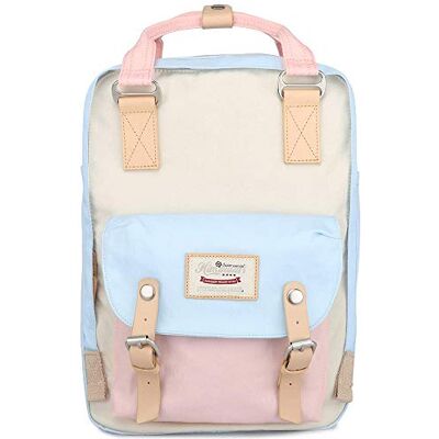 himawari 14,9 tums vattentät ryggsäck/ryggsäck, vintage college resväska för kvinnor, 13 tums bärbar dator för studenter, Hm-38#, one size himawari 14,9 tums vattentät ryggsäck/ryggsäck, vintage college resväska för kvinnor, 13 tums bärbar dator för studenter, Hm-38#, one size