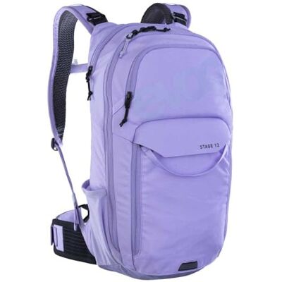 EVOC STAGE 12, Ryggsäck (justerbara axelremmar med BRACE LINK, AIR FLOW CONTACT SYSTEM, inkl. fack för vätskeblåsa, verktygsfack och kompressionsremmar, One Size), Purple Rose EVOC STAGE 12, Ryggsäck (justerbara axelremmar med BRACE LINK, AIR FLOW CONTACT SYSTEM, inkl. fack för vätskeblåsa, verktygsfack och kompressionsremmar, One Size), Purple Rose