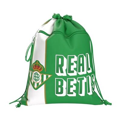 CYPBRANDS CyP Brands-Real Betis Balompié ryggsäck, rep, väska, mellanskola, säck, grön, officiell produkt, grön, Estandar CYPBRANDS CyP Brands-Real Betis Balompié ryggsäck, rep, väska, mellanskola, säck, grön, officiell produkt, grön, Estandar