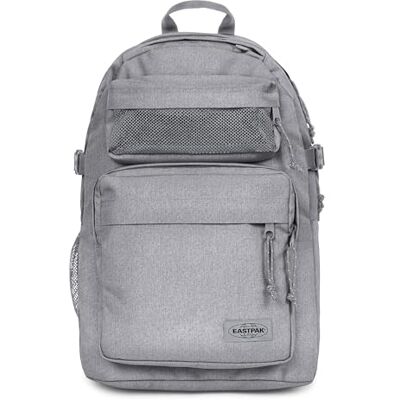 EASTPAK Double Pro – 32L prestanda ryggsäck med 16 tum laptopfodral, dubbla fack, säkerhetsficka, flaskhållare och organisatör, söndagsgrå EASTPAK Double Pro – 32L prestanda ryggsäck med 16 tum laptopfodral, dubbla fack, säkerhetsficka, flaskhållare och organisatör, söndagsgrå