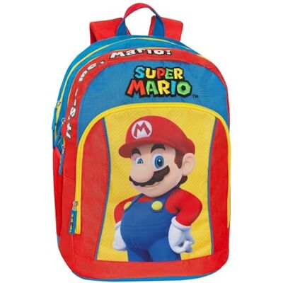 Supermario Skolryggsäck - Organiserad för Elever Supermario Skolryggsäck - Organiserad för Elever