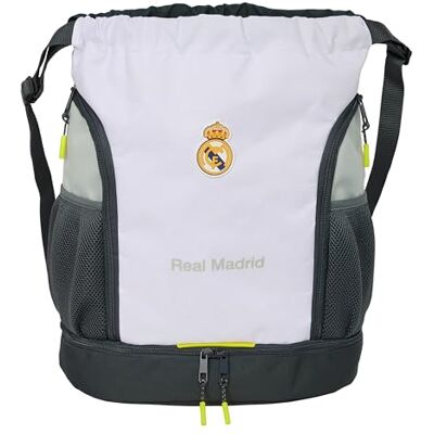 safta Real Madrid Equiipacion 25/26 ryggsäck, perfekt för barn i olika åldrar, bekväm och mångsidig, kvalitet och motståndskraft, 34 x 15 x 43 cm, vit, M, avslappnad, Vit, M, Avslappnad safta Real Madrid Equiipacion 25/26 ryggsäck, perfekt för barn i olika åldrar, bekväm och mångsidig, kvalitet och motståndskraft, 34 x 15 x 43 cm, vit, M, avslappnad, Vit, M, Avslappnad