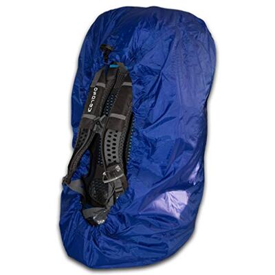 LOWLAND OUTDOOR LOWLAND utomhus unisex vuxen regn och transportfodral för ryggsäckar, blå, upp till 85 liter LOWLAND OUTDOOR LOWLAND utomhus unisex vuxen regn och transportfodral för ryggsäckar, blå, upp till 85 liter