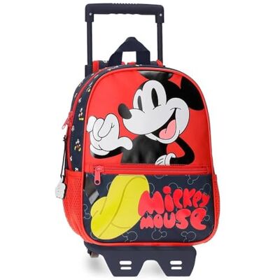 Disney Mickey Mouse Fashion förskola ryggsäck med vagn flerfärgad 23 x 28 x 10 cm mikrofiber 6,44 L, flerfärgad, dagis ryggsäck med vagn, Material: Polyester, Ryggsäck med vagn Disney Mickey Mouse Fashion förskola ryggsäck med vagn flerfärgad 23 x 28 x 10 cm mikrofiber 6,44 L, flerfärgad, dagis ryggsäck med vagn, Material: Polyester, Ryggsäck med vagn