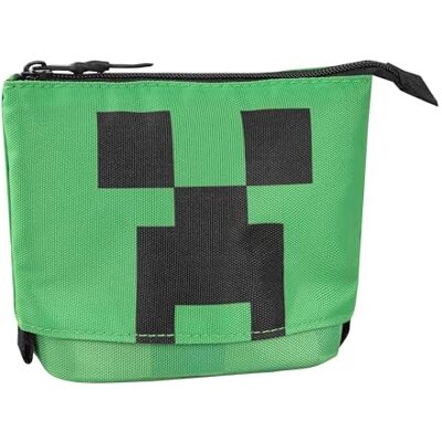 Franco Cosimo Panini MINECRAFT Officiell Minecraft förvaringsväska, väska för väskor och ryggsäckar, med praktisk dragkedja, presentidé för flickor och barn, 22 x 15 cm x 10 cm, grön Franco Cosimo Panini MINECRAFT Officiell Minecraft förvaringsväska, väska för väskor och ryggsäckar, med praktisk dragkedja, presentidé för flickor och barn, 22 x 15 cm x 10 cm, grön