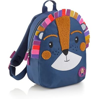 Miquelrius King of The Jungle Recycled Mini ryggsäck, unisex barn, blå, liten, Blå, S Miquelrius King of The Jungle Recycled Mini ryggsäck, unisex barn, blå, liten, Blå, S