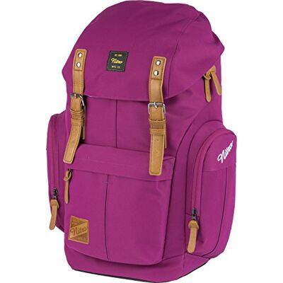 NITRO Daypacker vardagsryggsäck i retrolook med vadderat laptopfack, skolryggsäck, vandringsryggsäck eller streetpack, Rosa (Grateful Rosa), Einheitsgröße, Ryggsäck NITRO Daypacker vardagsryggsäck i retrolook med vadderat laptopfack, skolryggsäck, vandringsryggsäck eller streetpack, Rosa (Grateful Rosa), Einheitsgröße, Ryggsäck