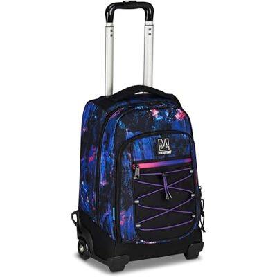 Mitama Vagn Dr.Trolley #BDBF PURPLE BLUSH, lila, ryggsäck med dubbla fack, utdragbara axelremmar, mellanstadium och högre vagn, handbagage, flicka, Lila, Taglia Unica, Vardaglig Mitama Vagn Dr.Trolley #BDBF PURPLE BLUSH, lila, ryggsäck med dubbla fack, utdragbara axelremmar, mellanstadium och högre vagn, handbagage, flicka, Lila, Taglia Unica, Vardaglig