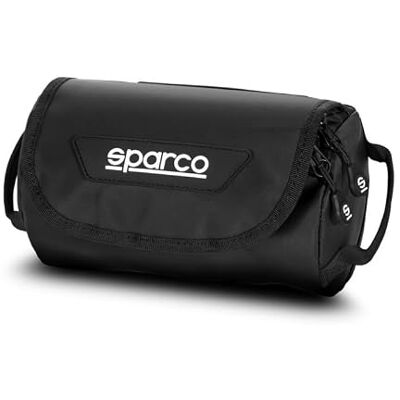 Sparco Lågväska med flera nödvändigheter ryggsäck, vuxen unisex, svart (svart) en storlek Sparco Lågväska med flera nödvändigheter ryggsäck, vuxen unisex, svart (svart) en storlek