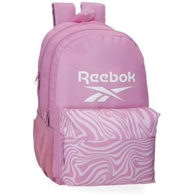 Reebok Festival Ryggsäck Dubbelfack Rosa 31 x 44 x 15 cm Polyester 20,46 L av Joumma Bags, Rosa, Ryggsäck med dubbla fack Reebok Festival Ryggsäck Dubbelfack Rosa 31 x 44 x 15 cm Polyester 20,46 L av Joumma Bags, Rosa, Ryggsäck med dubbla fack
