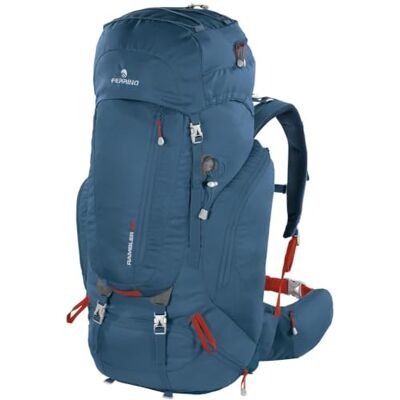 Ferrino Backpack Rambler 55 Ryggsäck, Vuxna Unisex, Blå (Blå), En storlek Ferrino Backpack Rambler 55 Ryggsäck, Vuxna Unisex, Blå (Blå), En storlek