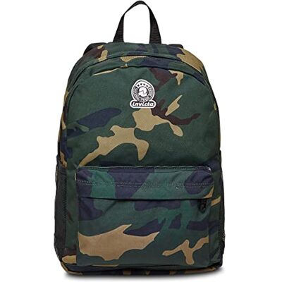 Invicta Ollie ryggsäck med ett fack, skola och fritid, Army Green, Taglia unica, Modern Invicta Ollie ryggsäck med ett fack, skola och fritid, Army Green, Taglia unica, Modern