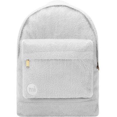 Mi-Pac Päls ryggsäck vardaglig dagtursväska, 41 cm, 17 L – ljusgrå Mi-Pac Päls ryggsäck vardaglig dagtursväska, 41 cm, 17 L – ljusgrå
