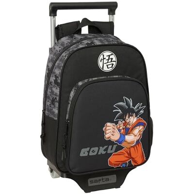 safta DRAGON BALL Barnryggsäck med 705 vagn, perfekt för barn i olika åldrar, bekväm och mångsidig, kvalitet och styrka, 27 x 10 x 33 cm safta DRAGON BALL Barnryggsäck med 705 vagn, perfekt för barn i olika åldrar, bekväm och mångsidig, kvalitet och styrka, 27 x 10 x 33 cm