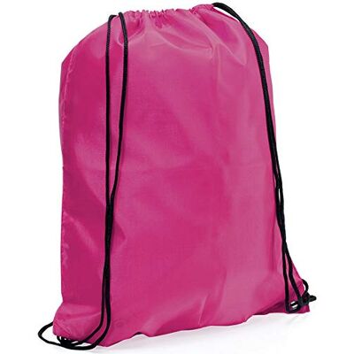 eBuyGB Drawstring Backpack Rucksack - Fuchsia - Backpack eBuyGB Drawstring Backpack Rucksack - Fuchsia - Backpack