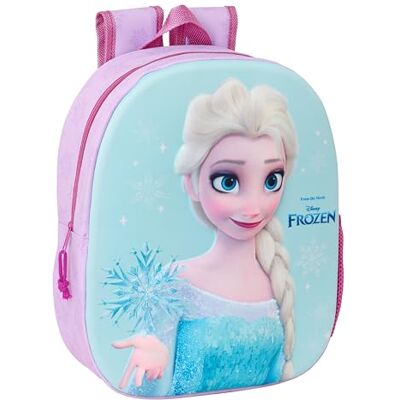 safta FROZEN 3D Skolryggsäck, med 3D-design, anpassningsbar till vagn, perfekt för barn i olika åldrar, bekväm och mångsidig, kvalitet och styrka, 27 x 10 x 33 cm, ljus/rosa, M, Avslappnad safta FROZEN 3D Skolryggsäck, med 3D-design, anpassningsbar till vagn, perfekt för barn i olika åldrar, bekväm och mångsidig, kvalitet och styrka, 27 x 10 x 33 cm, ljus/rosa, M, Avslappnad