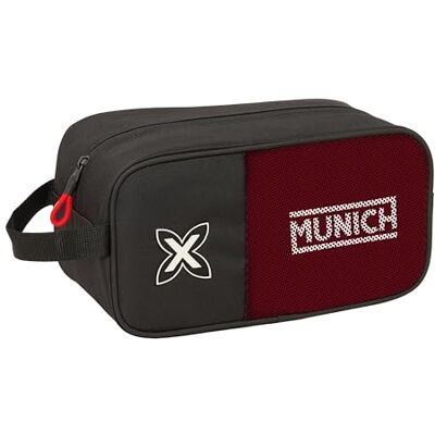 safta MUNICH VULCAN Skoställ Medium, Multifunktionell, Bärväska, Sport, Extra Skola, Fotboll, Bekväm och Mångsidig, 29 x 14 x 15 cm, svart, M, tillfällig safta MUNICH VULCAN Skoställ Medium, Multifunktionell, Bärväska, Sport, Extra Skola, Fotboll, Bekväm och Mångsidig, 29 x 14 x 15 cm, svart, M, tillfällig