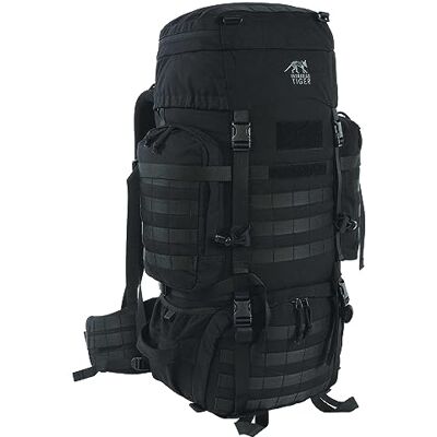 Tasmanian Tiger TT Raid Pack MK III vandrings-ryggsäck 52L, svart, 65 x 32 x 24 cm Tasmanian Tiger TT Raid Pack MK III vandrings-ryggsäck 52L, svart, 65 x 32 x 24 cm