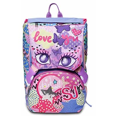 SJ GANG STYLE JAM GANG SJ Gang SJ FACCE Utdragbar skolryggsäck, rosa Dubbelfacksryggsäck Maxi Capienza Med Flip System Grundskola Barnryggsäck Olika Magnetiska Grafik, Pailettes, Rosa, Taglia unica, skola SJ GANG STYLE JAM GANG SJ Gang SJ FACCE Utdragbar skolryggsäck, rosa Dubbelfacksryggsäck Maxi Capienza Med Flip System Grundskola Barnryggsäck Olika Magnetiska Grafik, Pailettes, Rosa, Taglia unica, skola