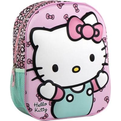CERDÁ LIFE'S LITTLE MOMENTS Hello Kitty ryggsäck för barn med originaldesign och stort utrymme för flickor Hello Kitty skolryggsäck rosa med vadderade axelremmar och slitstark dragkedja, unik design och officiellt licensierad CERDÁ LIFE'S LITTLE MOMENTS Hello Kitty ryggsäck för barn med originaldesign och stort utrymme för flickor Hello Kitty skolryggsäck rosa med vadderade axelremmar och slitstark dragkedja, unik design och officiellt licensierad