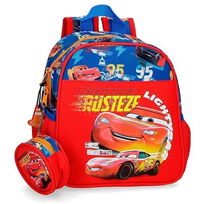 Disney Cars Rusteze Lightyear ryggsäck, anpassningsbar, röd, 23 x 25 x 10 cm, polyester 5,75 l Disney Cars Rusteze Lightyear ryggsäck, anpassningsbar, röd, 23 x 25 x 10 cm, polyester 5,75 l