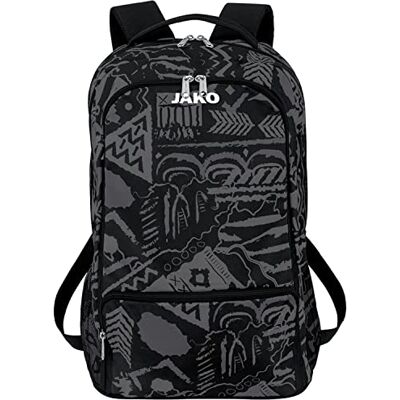 JAKO Unisex ryggsäck Tropicana, svart/antracit, EMPTY/NO STORLEK JAKO Unisex ryggsäck Tropicana, svart/antracit, EMPTY/NO STORLEK