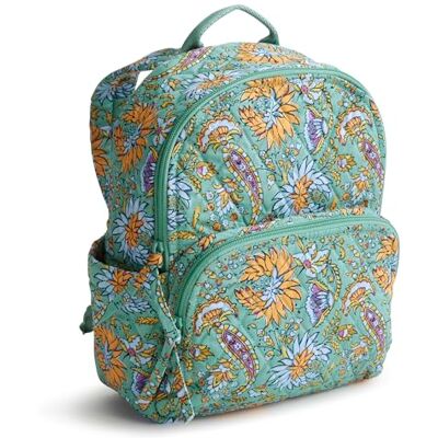 Vera Bradley Premium Cotton Small Banbury Backpack, Gemstone Paisley Vera Bradley Premium Cotton Small Banbury Backpack, Gemstone Paisley