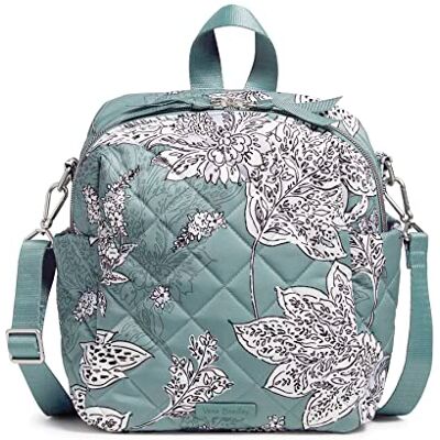 Vera Bradley Performance Twill Convertible Small Backpack bokväska för kvinnor (1-pack), Tiger Lily Blue Oar, Talla única, Hög prestanda twillkonvertibel liten ryggsäck Vera Bradley Performance Twill Convertible Small Backpack bokväska för kvinnor (1-pack), Tiger Lily Blue Oar, Talla única, Hög prestanda twillkonvertibel liten ryggsäck