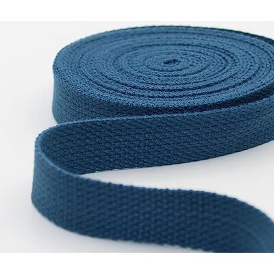 ACCESSOIRES LEDUC Leduc 3 meter rem bomull bagage handtag väska bälte axelrem sele ryggsäck lädervaror hög kvalitet blå (86) 2,5 cm ACCESSOIRES LEDUC Leduc 3 meter rem bomull bagage handtag väska bälte axelrem sele ryggsäck lädervaror hög kvalitet blå (86) 2,5 cm