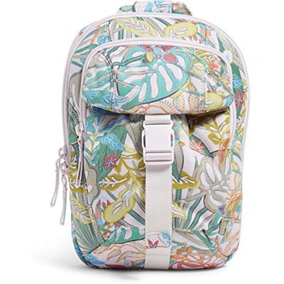 Vera Bradley Återvunnen bomull ryggsäck, Regnskog baldakin en storlek Vera Bradley Återvunnen bomull ryggsäck, Regnskog baldakin en storlek