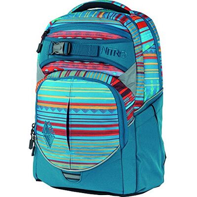 Nitro Superhero Canyon Skolryggsäck - 30L, Ergonomisk, Reflekterande Nitro Superhero Canyon Skolryggsäck - 30L, Ergonomisk, Reflekterande